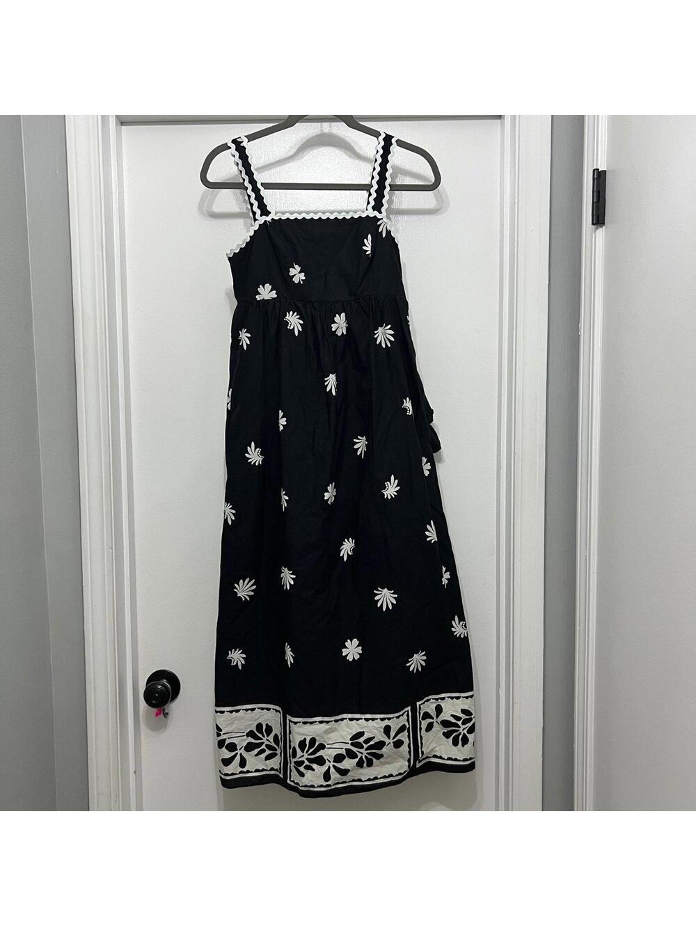 Cynthia Rowley Black Midi Dress size XS NWOT